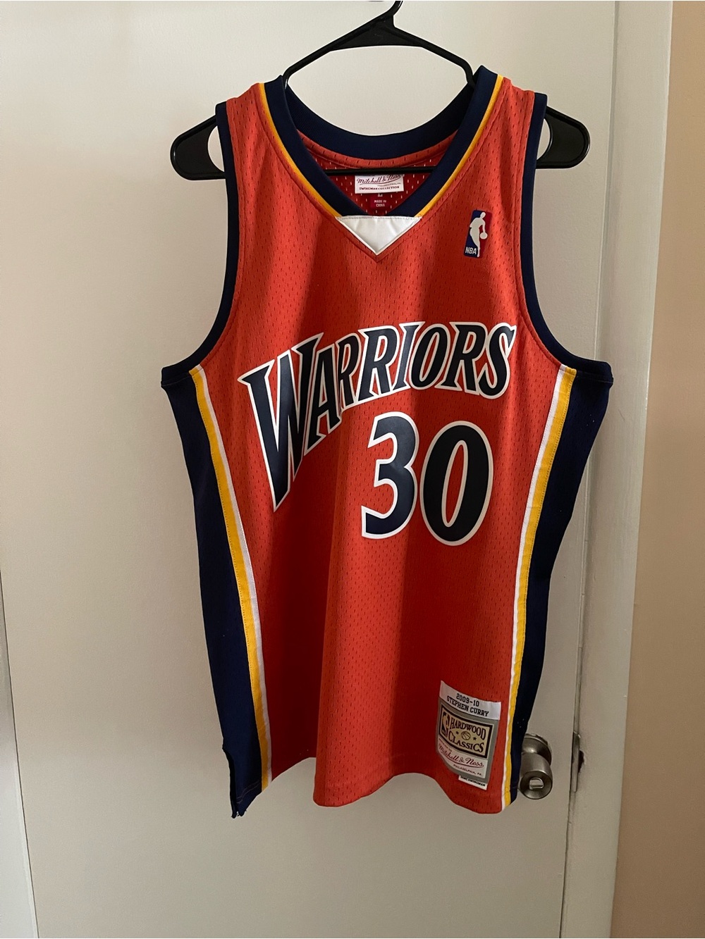Mitchell & Ness Golden State Warriors Steph Curry Jersey